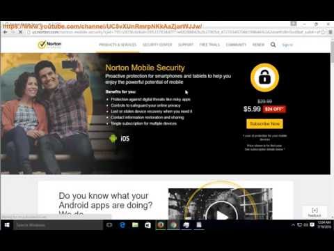 Save $24 Off on Norton Mobile Security WITHOUT using Coupon/Promo Code Video