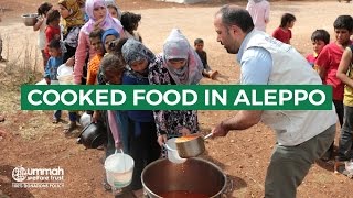 Delivering Cooked Food in Aleppo 2016