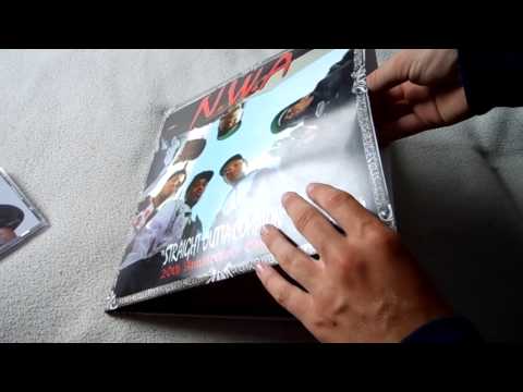 N.W.A Straight Outta Compton 20th Anniversary Edition Vinyl Record Unboxing