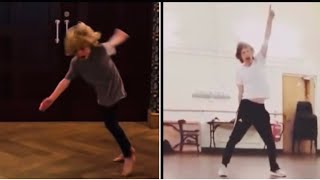 Mick Jaggers’ Son Imitates His Dance Moves