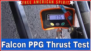 Falcon 4 Stroke PPG Trike Quad Thrust Test paramotor Paraglider tike quad Made In America
