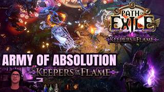 My POE 1 Launch Build: Necromancer Army of Absolution (Keepers of the Flame 3.27 League)