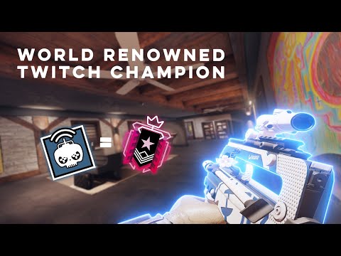 World Renowned Twitch CHAMPION Ranked Highlights - Rainbow Six Siege