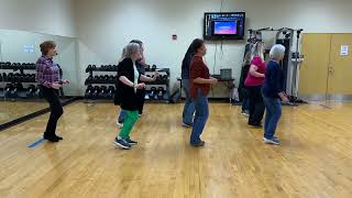 Cupid Shuffle to popular Christmas Song#linedancersorg #linedancelife