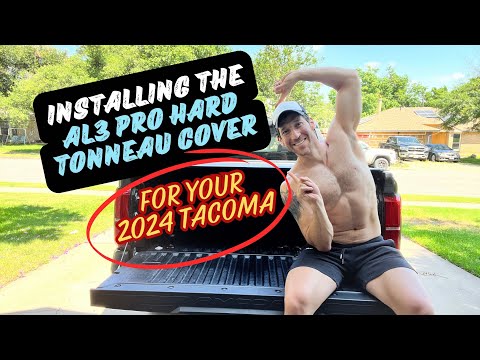 Installing the Worksport AL3 Pro Quick Latch Hard Tonneau Cover for Your 2024 Tacoma