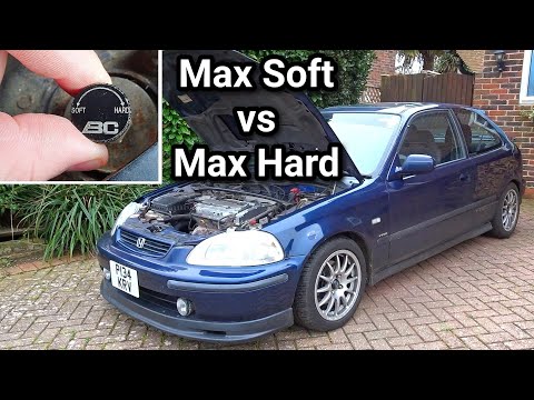 Soft vs Hard? A Quick Damper Setting Comparison On My BC Racing Coilovers...