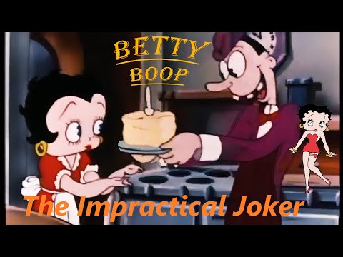 Betty Boop - The Impractical Joker 1937 // Colorized HD