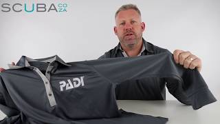 PADI Long Sleeve Golf Shirt Gear Review by Kevin Cook from SCUBA.co.za