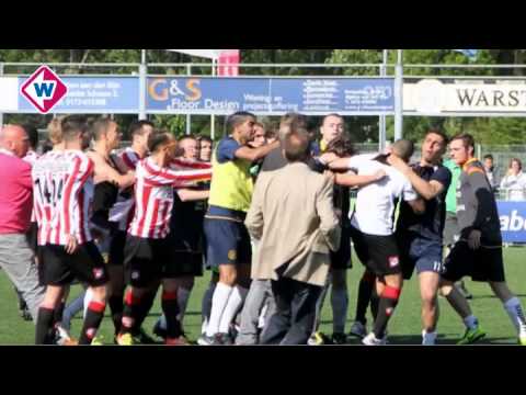 Massale vechtpartij Alphense Boys - Haaglandia