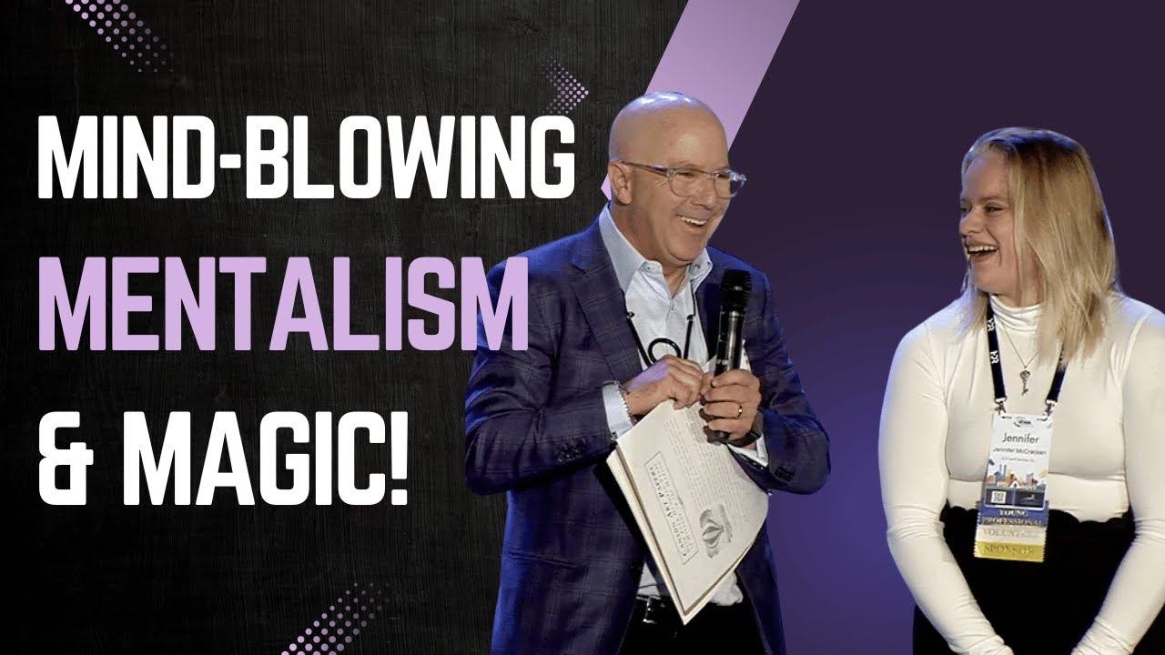 Promotional video thumbnail 2 for Comedian Mentalist Magician