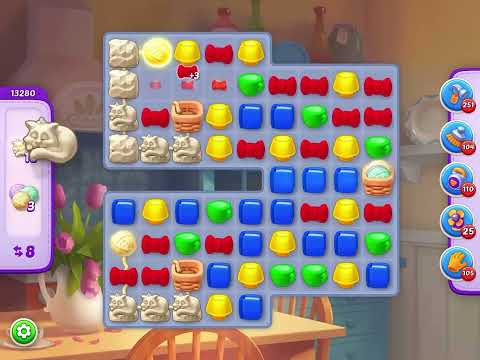 Homescapes level 13280 hard no booster