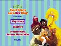 Sesame Street Three Bears And A New Baby DVD Menu Walkthrough