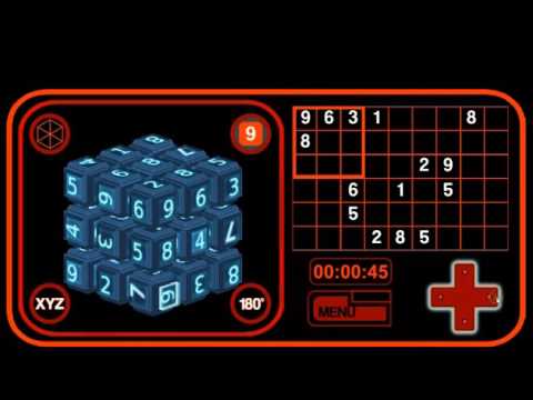Sudoku Cube 3D Video