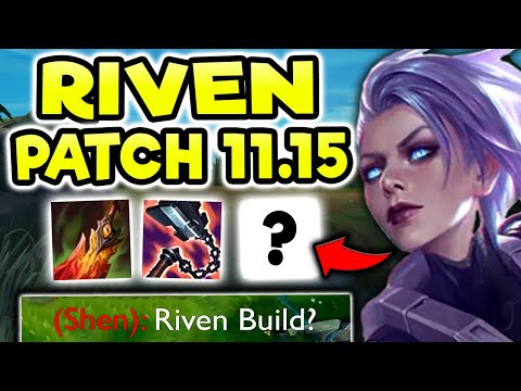 BEST RIVEN CORE BUILD FOR PATCH 11.15+ | S11 RIVEN TOPLANE GAMEPLAY! (Season 11 Riven Guide)