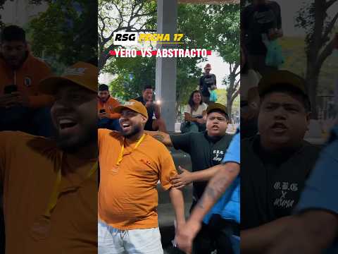 Yero vs Abstracto en la fecha 17 de Rap sin Groserías #freestylevenezuela