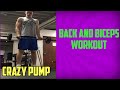 Back and Biceps| 16 Year Old Bodybuilder/Athlete