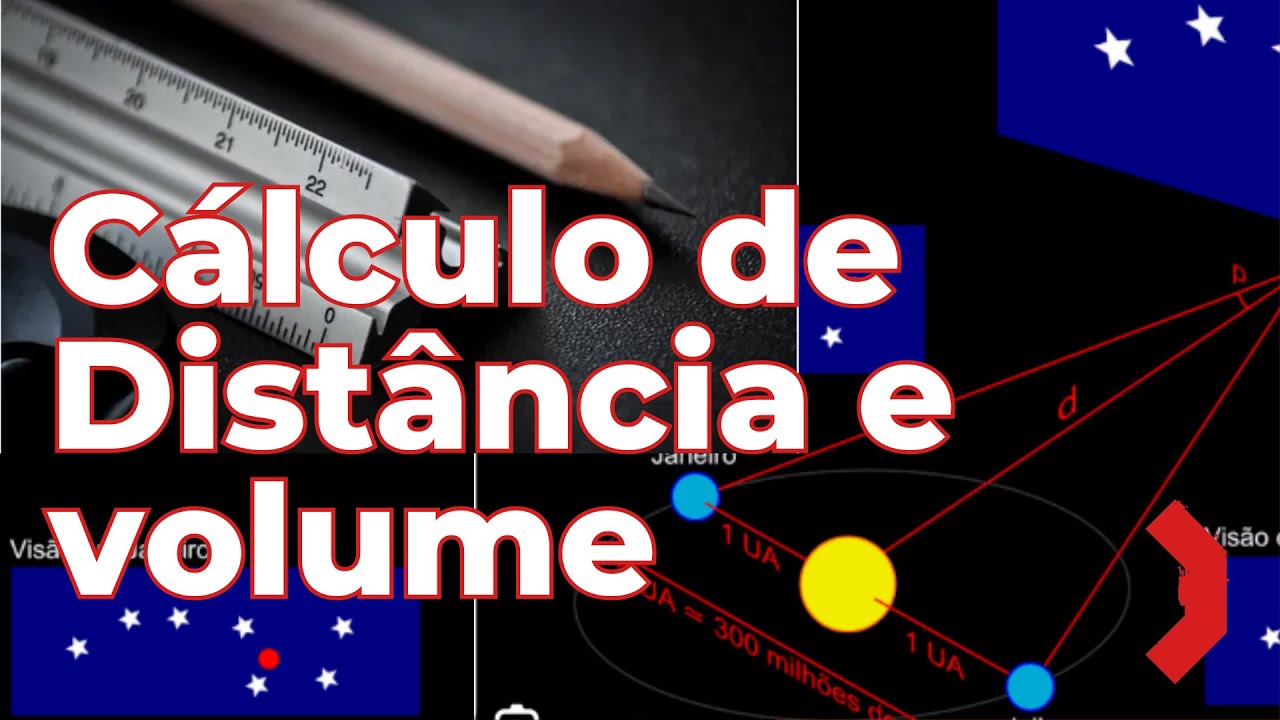 #CÁLCULO DE #DISTÂNCIA E #VOLUME - Problemas de Matemática ligados a Engenharia civil. Aula 1