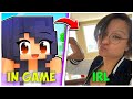 Aphmau Minecraft Crew Face Reveal - Minecraft vs Real Life Characters