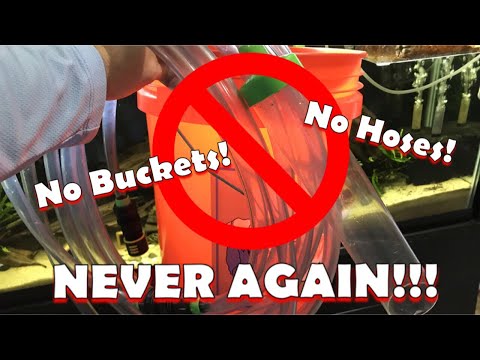 SUPER EASY automatic water change system for your fish tank