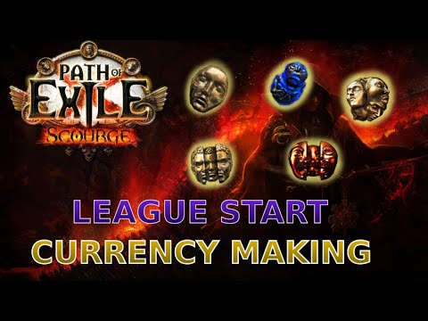 [PoE 3.16] Low investment currency making strategies for the Scourge League Start!