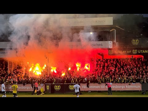 Mjällby Fans Invade the Pitch as They Win the League! 🏆🔥
