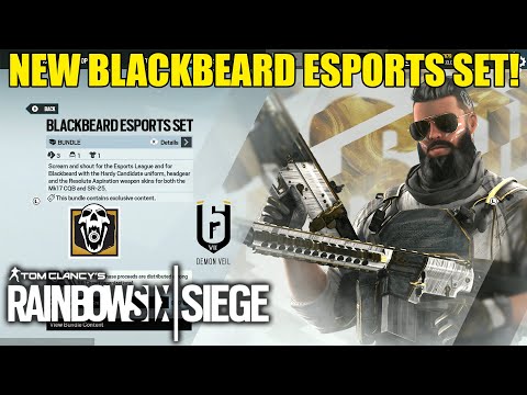 Blackbeard Esports Set - Rainbow Six Siege