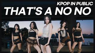 [KPOP IN PUBLIC] 있지 ITZY - 'THAT'S A NO NO' One take in 여의도 한강공원 | 댄스커버 DANCE COVER