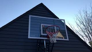 Best Basketball Backboard You Can Buy: Goalsetter 60 outdoor wall mount hoop