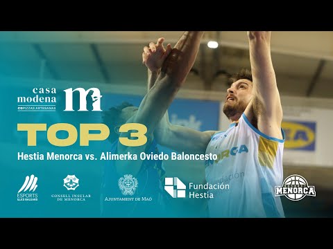🔝 𝑻𝑶𝑷 𝟑 𝑪𝒂𝒔𝒂 𝑴𝒐𝒅𝒆𝒏𝒂 | 𝐉𝟏𝟖 𝐋𝐄𝐁 𝐎𝐫𝐨 𝟐𝟑/𝟐𝟒: Hestia Menorca 90-74 Alimerka Oviedo Baloncesto