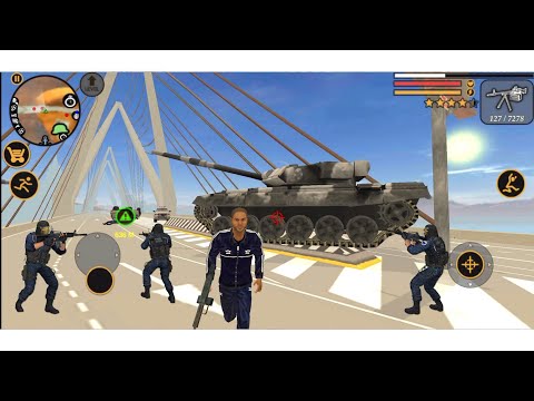 Vegas Crime Simulator - Army Tanks | android Gameplay FHD