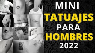 Mini tattoos for men / catalog and ideas / Golden Tattoo