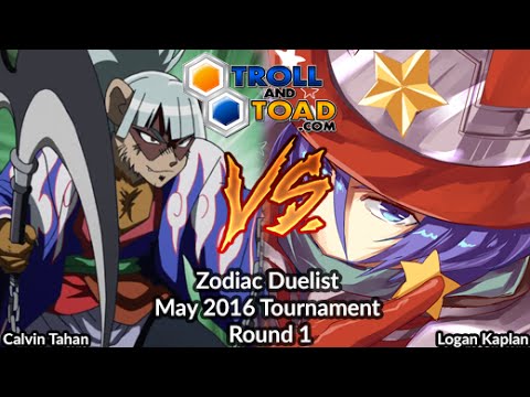 Calvin Tahan (Yosenjus) Vs Logan Kaplan (PePe) - Yugioh ZD May 2016 Tournament Round 1