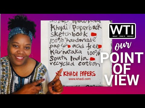 Khadi Handmade Watercolor Paper Pads - WTI product video review