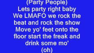 LMFAO- Rock The Beat(Lyrics)