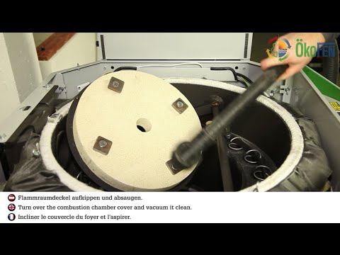 Reinigung Pellematic Pelletsheizung