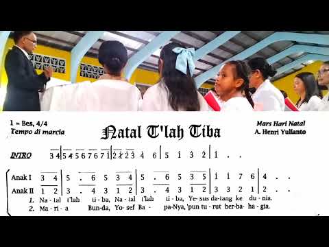 NATAL TLAH TIBA Arransemen Henri Yulianto || Koor Malam Nataal || Lagu Rohani Natal