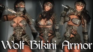 Skyrim Mods - Wolf Bikini Armor 