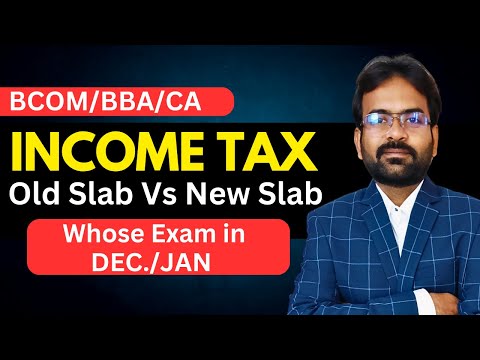 Income Tax New Slab for AY 2025 26 Assessment Year Amendments CWG for BCOM