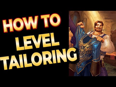 How to level Tailoring 1 - 800 in Legion 7.2 Quick