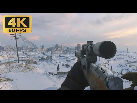 Sniper Mission in Stalingrad Gameplay — Call of Duty: Vanguard (No Commentary)
