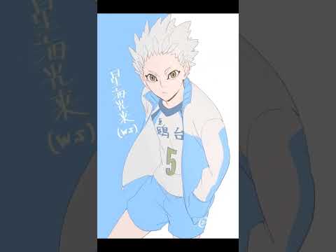 top 10 best players of Haikyuu #anime #fans