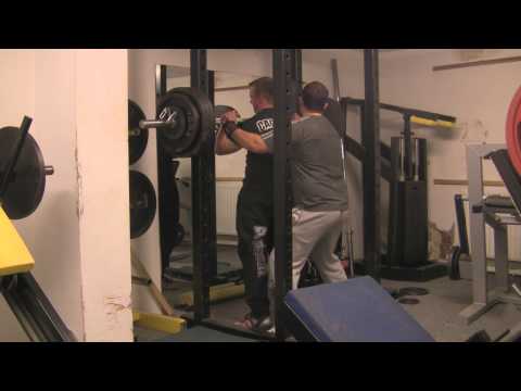 Front Squats - 175kg x 3 - SL Deads - 210kg x 3 - 27-08-2011