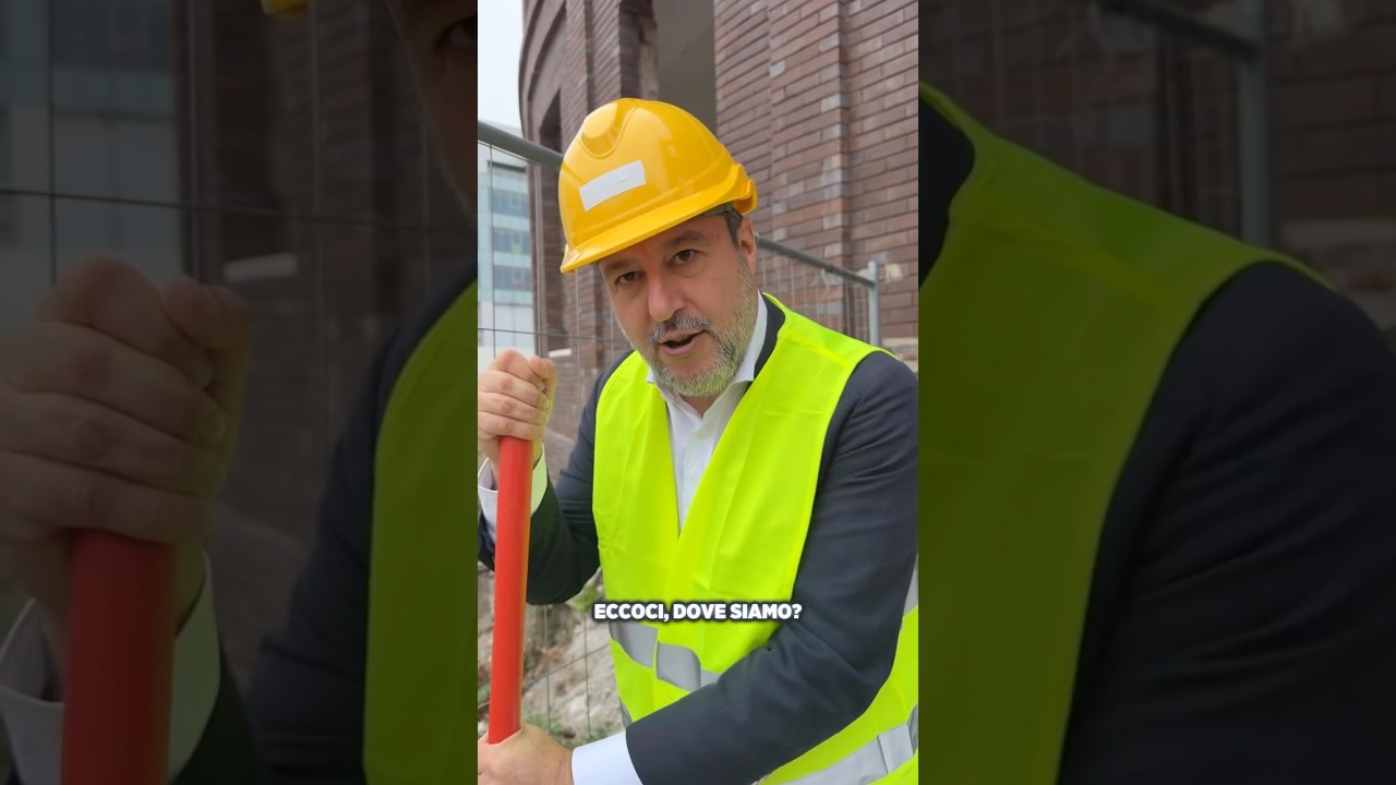 SALVINI: «GUARDATE COSA STIAMO FACENDO A ROGOREDO: 20 MILIONI PER TRASFORMARE IL DEGRADO»