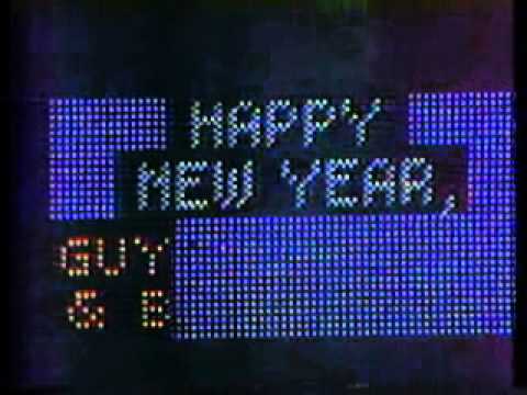 New Years Eve at Times Square - 1976 - 1977!!