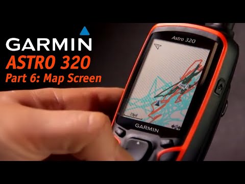Part 6: Garmin Astro 320 -- the Map Screen