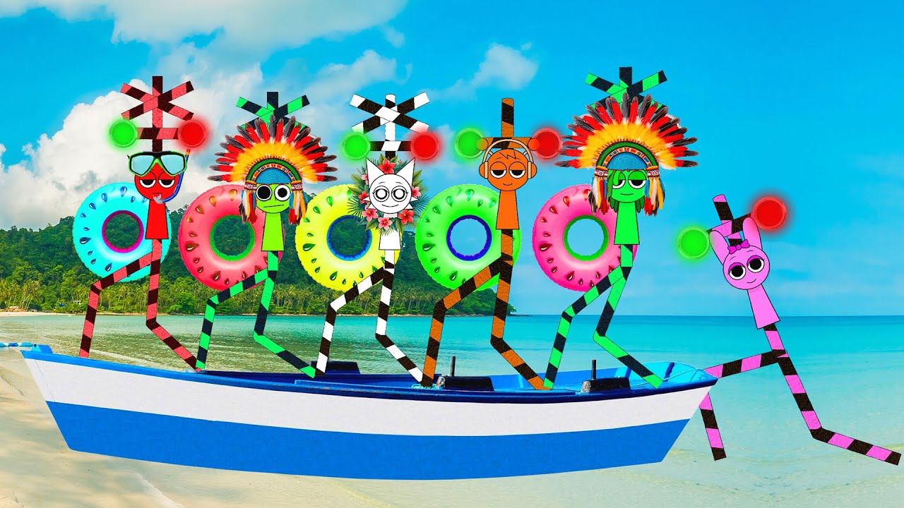 High - speed Train returns Sprunki Fumikiri to the Sea