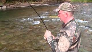Trout Fishing on North Fork Coeur D'Alene River