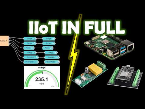 Build Your First IIoT System | Raspberry Pi, Node-RED & PZEM-004T Smart Energy Monitoring | FLProg