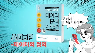 lADsP 완전 정복l 데이터의 정의