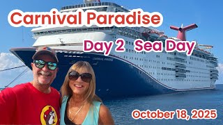 Carnival Paradise Day 2 Sea Day